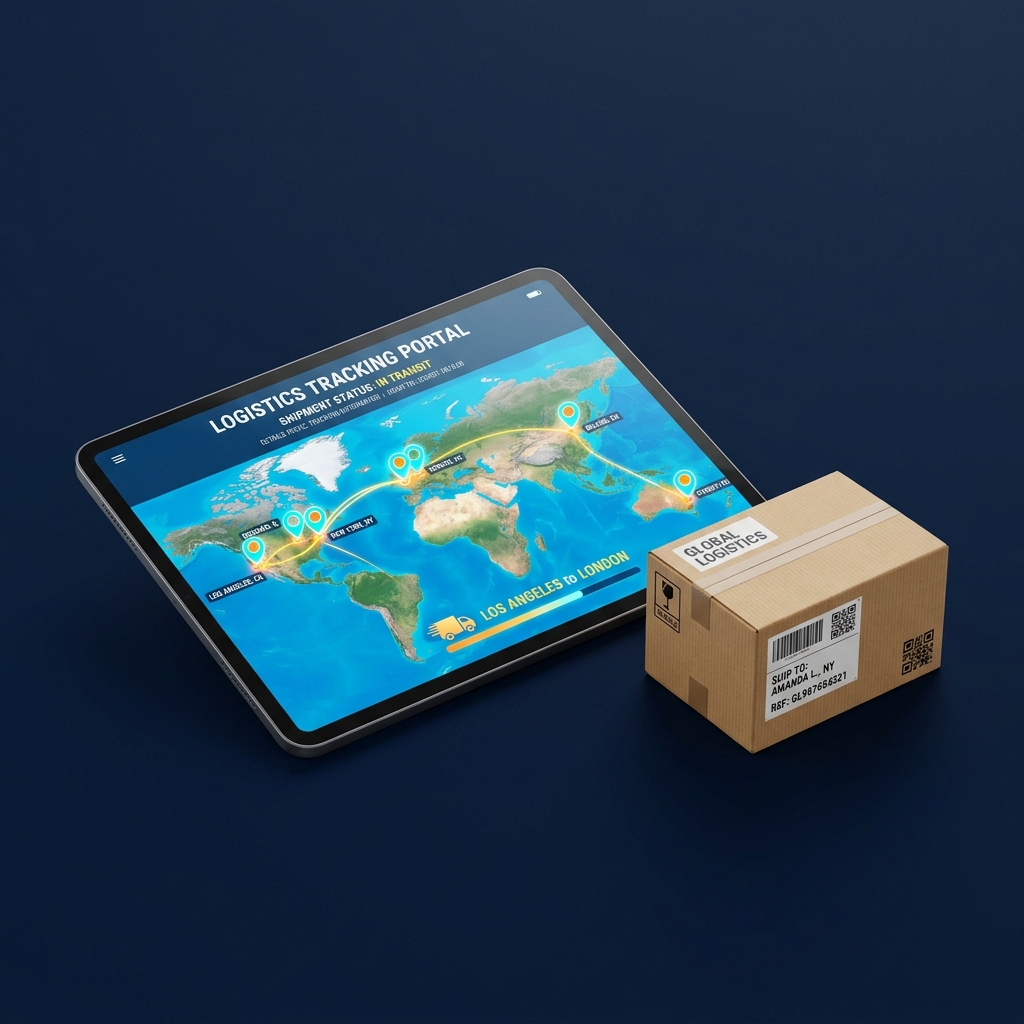 Tracking Dashboard Illustration